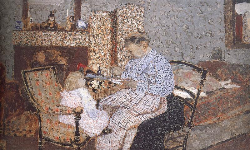 Edouard Vuillard Annette soup Spain oil painting art